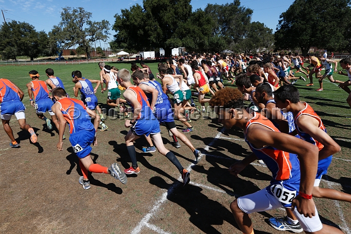2015SIxcHSSeeded-011.JPG - 2015 Stanford Cross Country Invitational, September 26, Stanford Golf Course, Stanford, California.